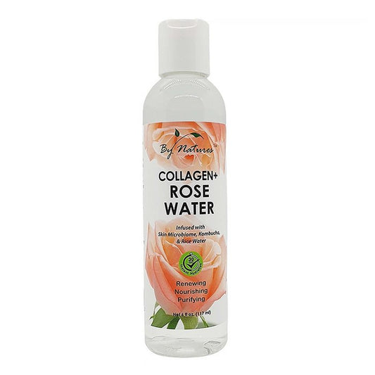 BY NATURES COLLAGEN ROSE WATER 6OZ
