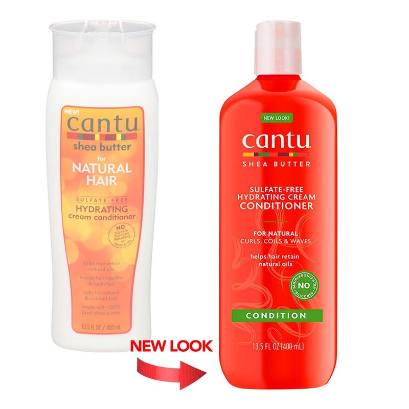 CANTU Beurre de Karité Revitalisant Crème Hydratant sans Sulfate 400ml