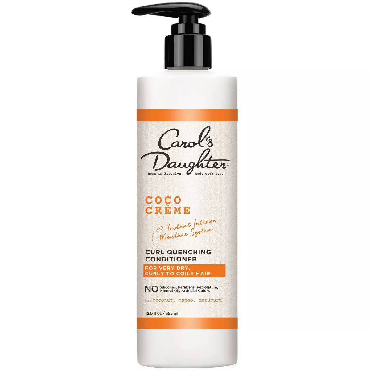 Après-shampoing hydratant CAROL'S DAUGHTER Coco Crème avec huile de coco pour cheveux très secs 355 ml
