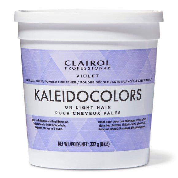 CLAIROL PROFESSIONAL KALEIDOCOLORS POUDRE DÉCOLORANTE TONALE VIOLETTE 8OZ