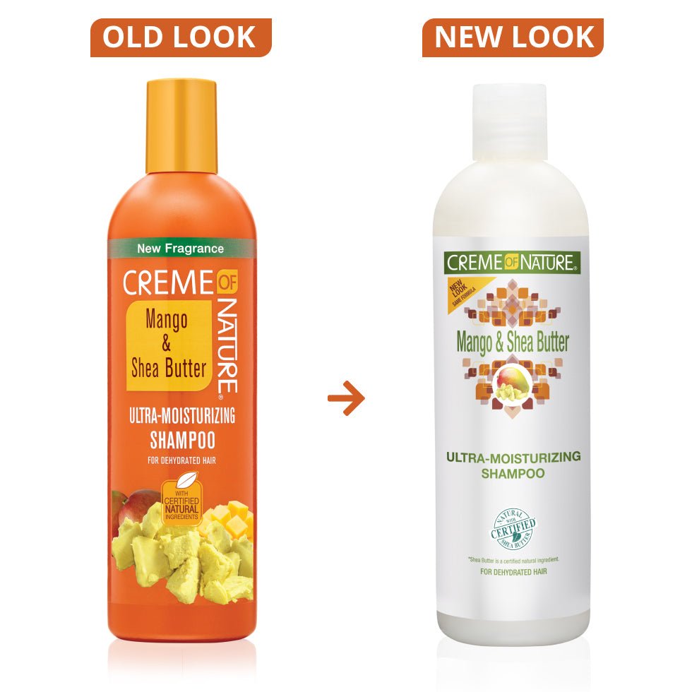 CREME OF NATURE Shampoing Ultra-Hydratant Mangue & Beurre de Karité 355 ml
