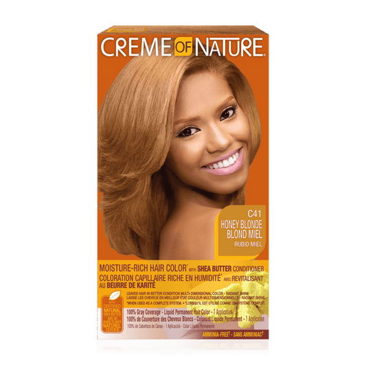 CREME OF NATURE Coloration Riche en Hydratation C41 BLOND MIEL