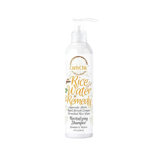 CURLYCHIC RICE WATER REMEDY REVITALIING SHAMPOO 8OZ