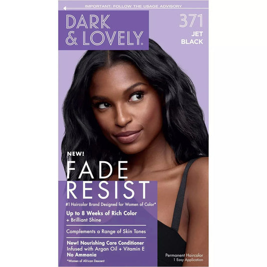 DARK & LOVELY FADE RESIST - 371 JET BLACK