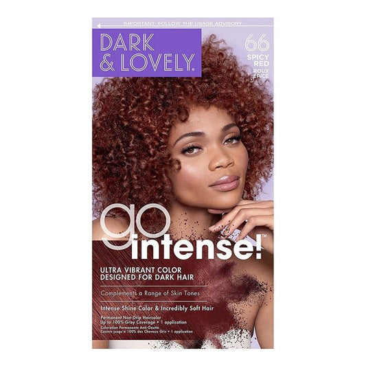 DARK & LOVELY  GO INTENSE - 66 SPICEY RED