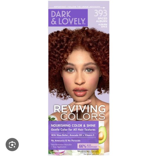 DARK & LOVELY REVIVING COLORS - 393 SPICED AUBURN