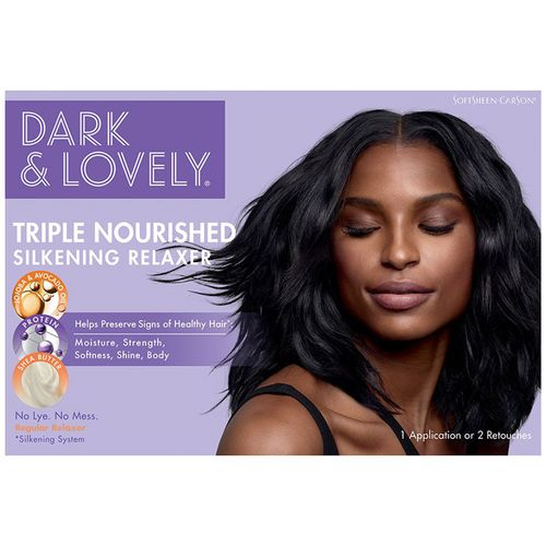 DARK & LOVELY TRIPLE NOURISHED SILKENING RELAXER REGULAR