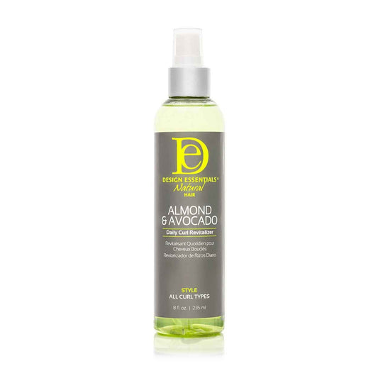 DESIGN ESSENTIALS ALMOND & AVOCADO DAILY CURL REVITALIZER 8OZ