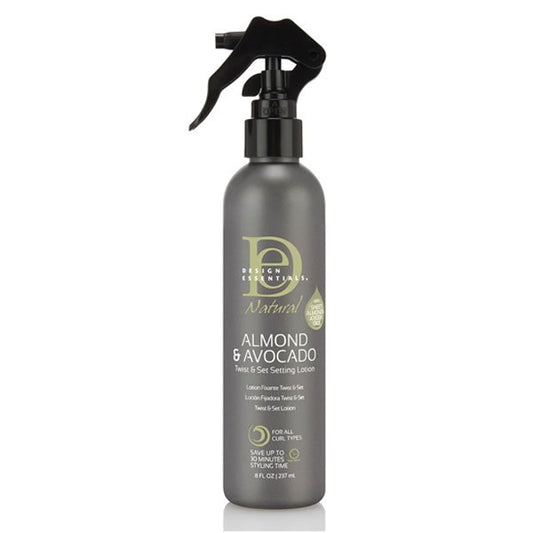 DESIGN ESSENTIALS LAIT COIFFANT AMANDE & AVOCAT Fixation et Définition 237ml