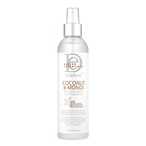 DESIGN ESSENTIALS Brume Rafraîchissante Boucles Eau de Coco & Monoi 236ml