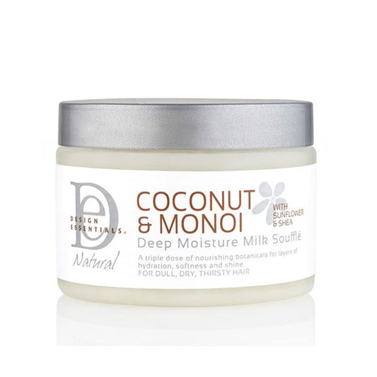 DESIGN ESSENTIALS COCONUT & MONOI MOIST MILK SOUFFLE 340G