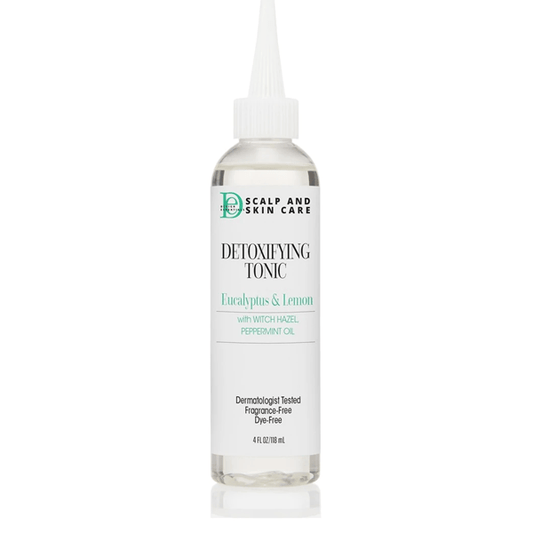 DESIGN ESSENTIALS SOIN DU CUIR CHEVELU ET DE LA PEAU Tonique Détoxifiant – Eucalyptus & Citron 118 ml