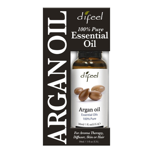 DIFEEL 100% Pure Essential Oil - Argan Oil, Boxed 1 oz.
