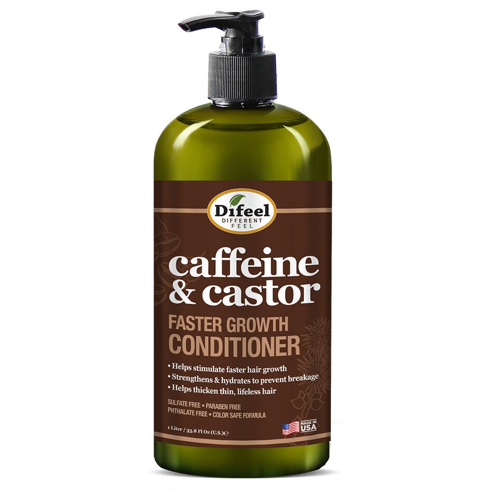 DIFEEL APRÈS-SHAMPOOING CAFÉINE ET RICIN CROISSANCE PLUS RAPIDE 33.8OZ