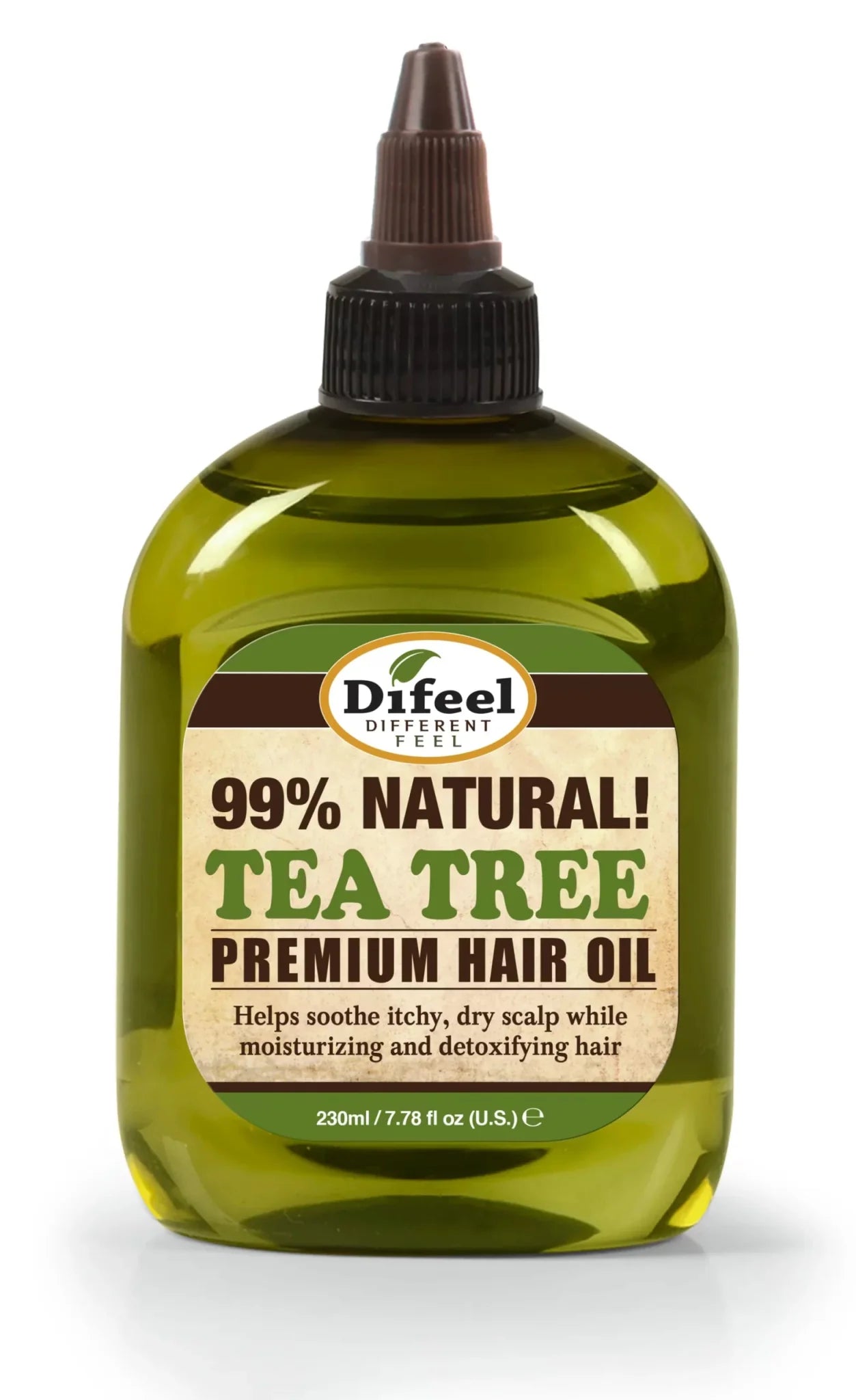 HUILE CAPILLAIRE PREMIUM DIFEEL ARBRE À THÉ 7.1OZ