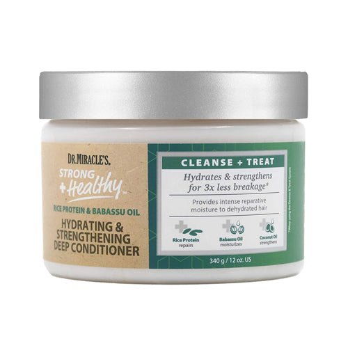 DR.MIRACLES APRES-SHAMPOOING EN PROFONDEUR HYDRATANT ET FORTIFIANT 12OZ