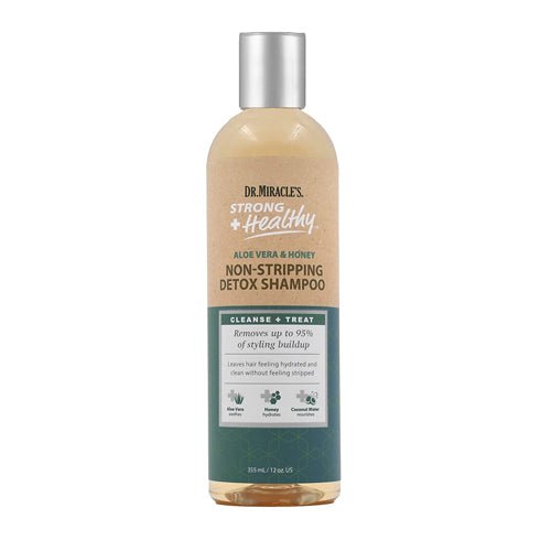 DR.MIRACLE'S ALOE VERA & HONEY NON-STRIPPING DETOX SHAMPOO 12OZ
