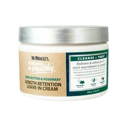 DR.MIRACLE'S SHEA BUTTER & ROSEMARY LENGTH RETENTION LEAVE-IN CREAM 12 OZ