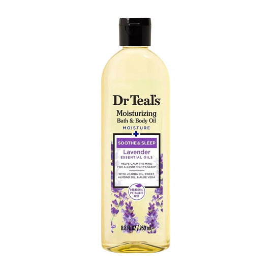 HUILE DE BAIN ET CORPS DR TEAL'S À LA LAVANDE 248 G