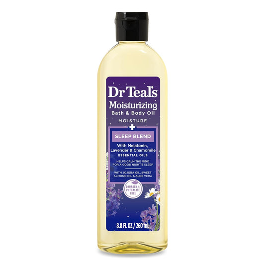 HUILE BAIN ET CORPS DR TEAL'S SOMMEIL ML MÉLATONINE 248 G