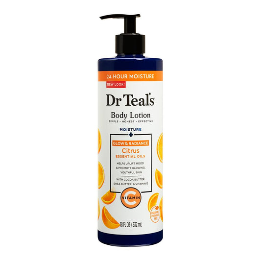 LOTION CORPORELLE DR TEAL'S À L'HUILE DE CITRON 510 g