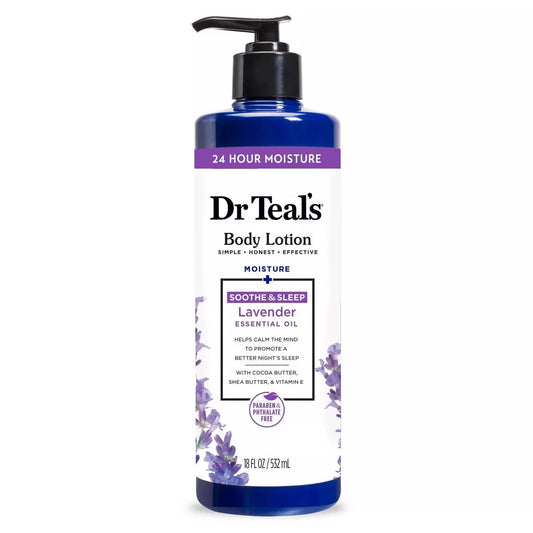 DR TEAL'S CREME POUR CORPS LAVANDER 18 OZ