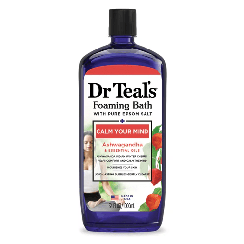 BAIN MOUSSANT DR. TEAL'S AU SEL D'EPSOM PUR CALME VOTRE ESPRIT - ASHWAGANDHA 964G