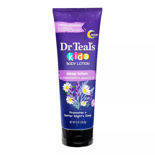 Lotion apaisante pour enfants DR TEAL'S avec mélatonine et huiles essentielles 236 ml