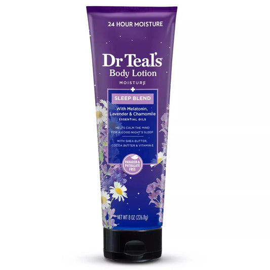 Lotion de Nuit Dr Teal's au Melatonin et aux Huiles Essentielles 236ml