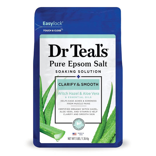 DR TEAL'S SOAKING SOLUTION CLARIFY & SMOOTH 3LBS
