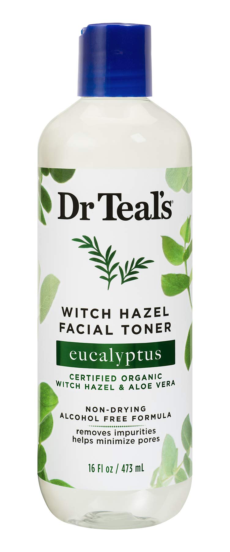 DR TEALS LOTION TONIQUE À L'HAMAMÉLIS EUCALYPTUS 473ML