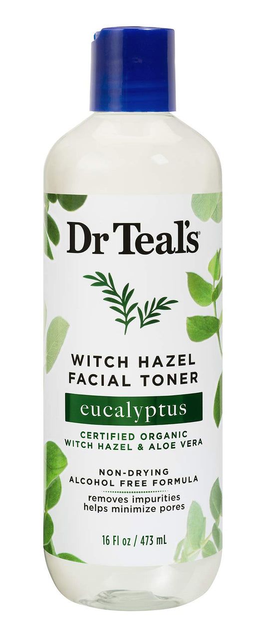 DR TEALS LOTION TONIQUE À L'HAMAMÉLIS EUCALYPTUS 473ML