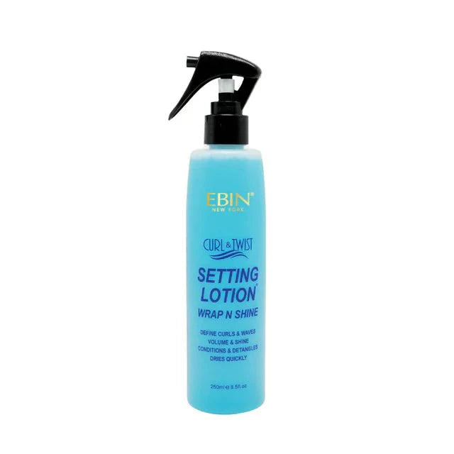 EBIN ORIGINAL LOTION FIXANTE BOUCLES ET TWISTS ENVELOPPEMENT ET BRILLANCE 8.5OZ