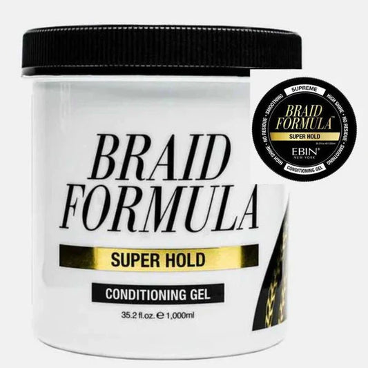 EBIN SUPREME BRAID FORMULA SUPER HOLD CONDITIONING GEL 35.2OZ