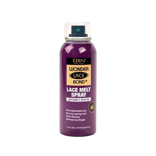 EBIN SUPREME WONDER LACE BOND LAQUE AÉROSOL FONDANTE VIOLET 2.7OZ