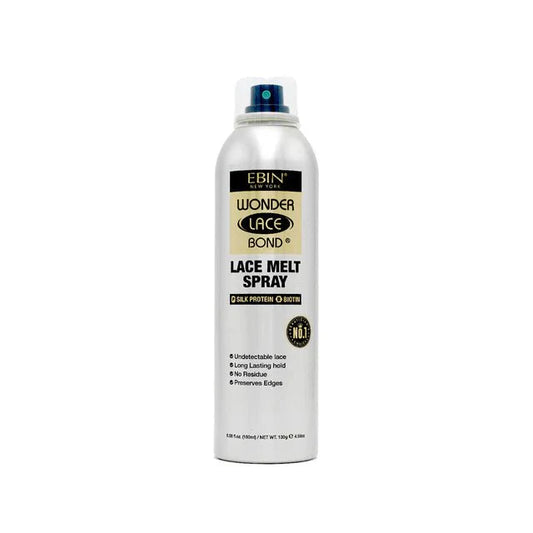 EBIN SUPREME WONDER LACE BOND LACE MELT AÉROSOL SPRAY ARGENT 6.08OZ