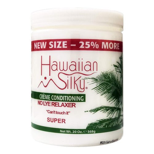 HAWAIIAN SILKY Défrisant Sans Soude Pot Super 20OZ