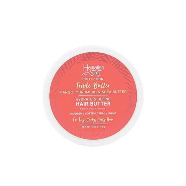 HAWAIIAN SILKY Triple Butter Beurre Capillaire Hydratant & Définissant 113g