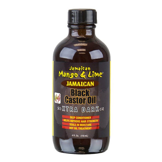 HUILE DE RICIN NOIRE JAMAÏCAINE JAMAICAN MANGO & LIME EXTRA FONCÉE 118 ML