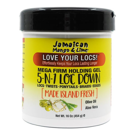 JAMAICAN MANGO & LIME Gel Fixant Ferme 5 en 1 pour Cheveux Dreadlocks 473 ml