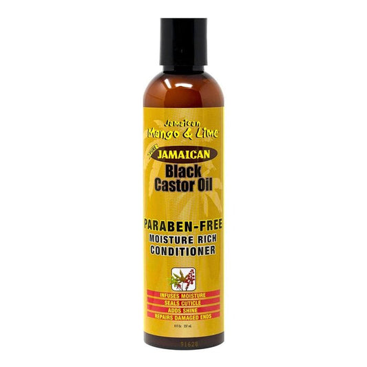APRÈS-SHAMPOOING RICHE ET HYDRATANT À L'HUILE DE RICIN NOIRE JAMAICAN MANGO & LIME 236 ML