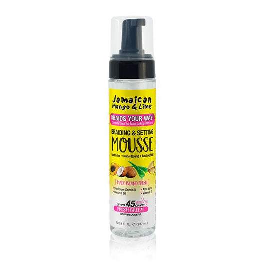 MOUSSE COIFFANTE ET FIXANTE JAMAICAN MANGO & LIME 8OZ