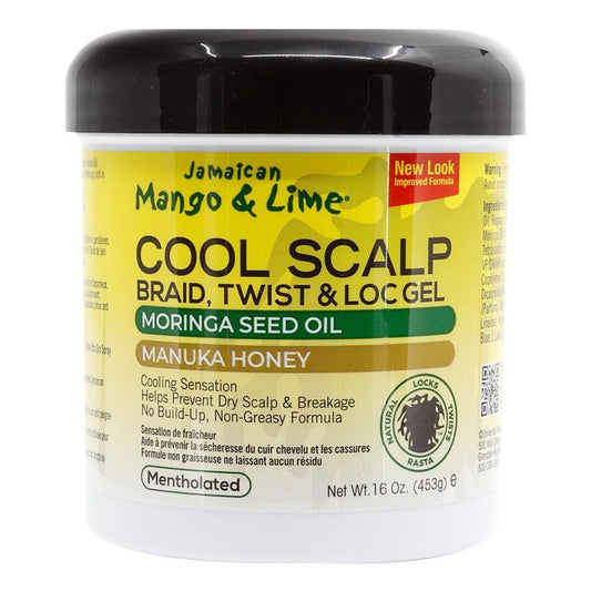 GEL JAMAICAN MANGO & LIME RAFRAÎCHISSANT POUR LE CUIR CHEVELU, TRESSES, VANILLES ET DREADLOCKS 473 ML