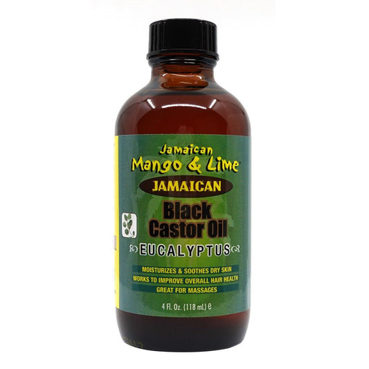 HUILE DE RICIN NOIRE DE JAMAÏQUE ET EUCALYPTUS JAMAICAN MANGO & LIME 118 ML