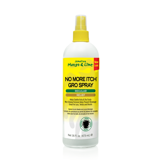 JAMAICAN MANGO & LIME REGULAR NO MORE ITCH GRO SPRAY 16OZ