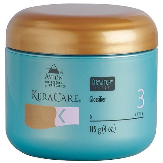 Keracare Glossifiant pour Cuir Chevelu Sec et Démangeaisons 4OZ