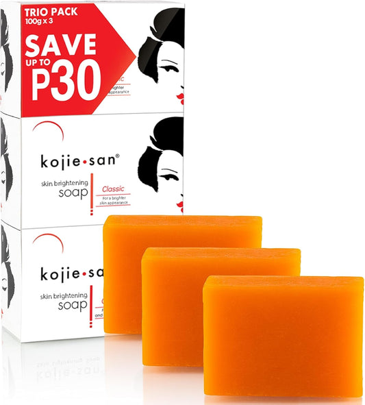 KOJIE SAN SAVON ÉCLAIRCISSANT À L'ACIDE KOJIC 3P (100g)