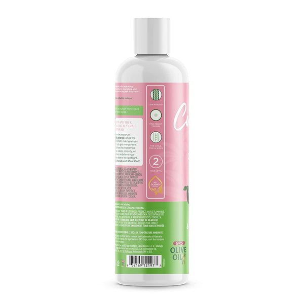 ORS Olive Oil Curlshow Lait Coiffant Boucles Infusé de Collagène et d'Huile d'Avocat pour la Force et la Longueur 473 ml