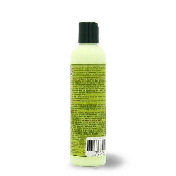 Lotion capillaire hydratante à l'huile d'olive ORS 8,5 oz