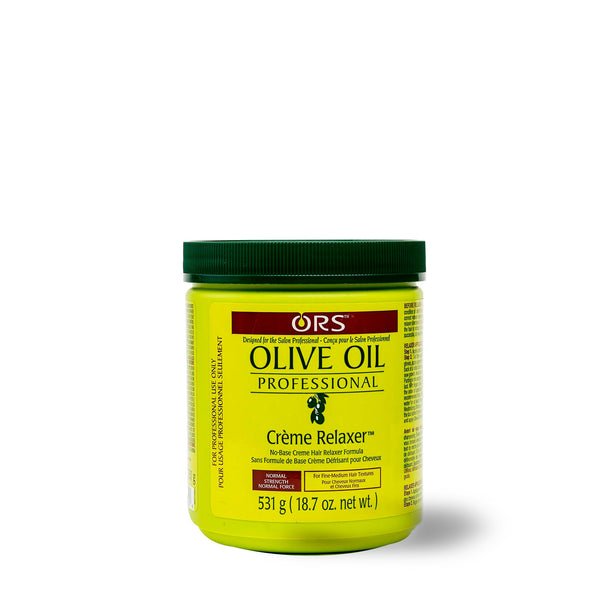 Défrisant Crème Professionnel ORS à l'Huile d'Olive - Force Normale 530 g
